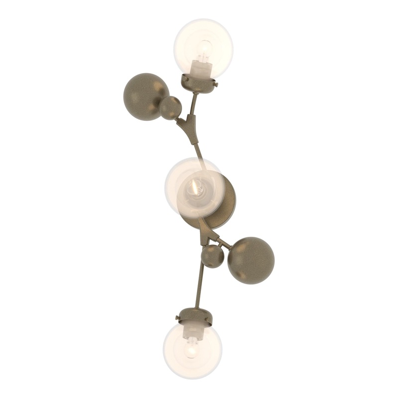 Sprig Sconce Soft Gold Opaline Glass (WF)