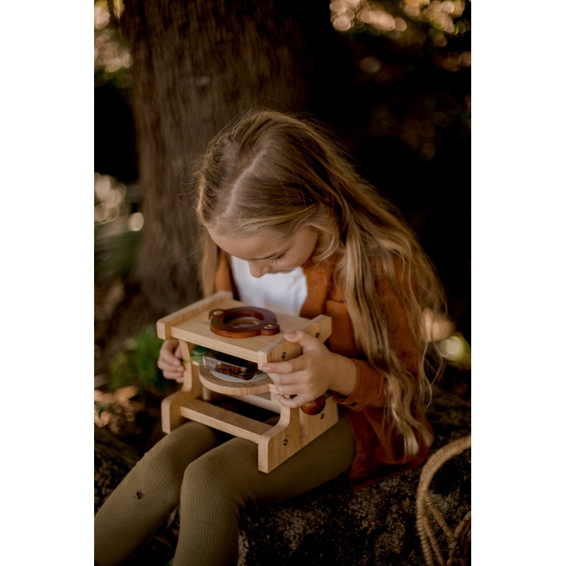 Wooden Microscope