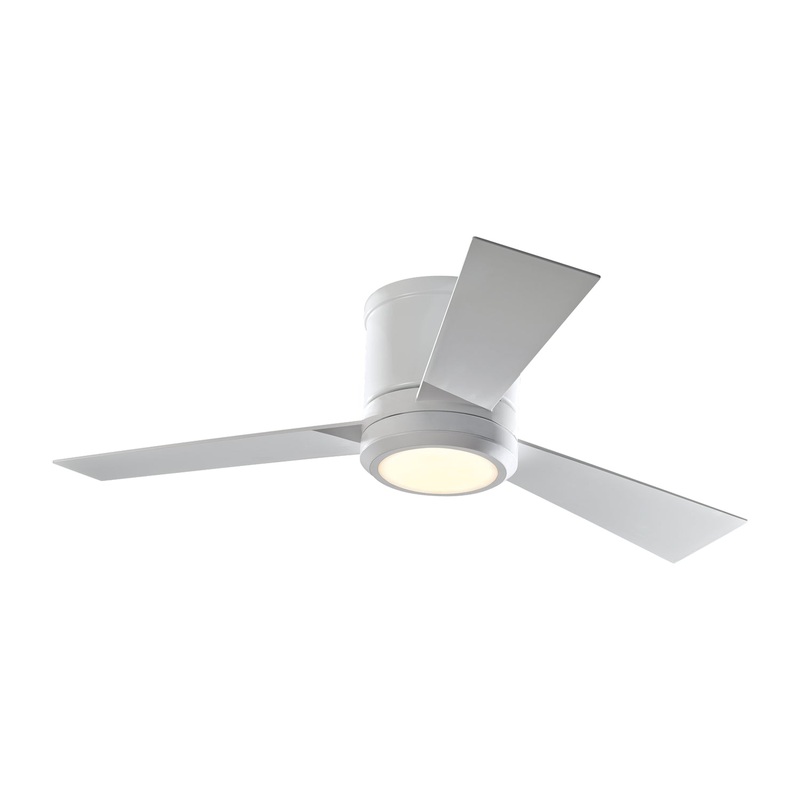 42″Ceiling Fan from the Clarity Collection in Matte White Finish by Generation Lighting.