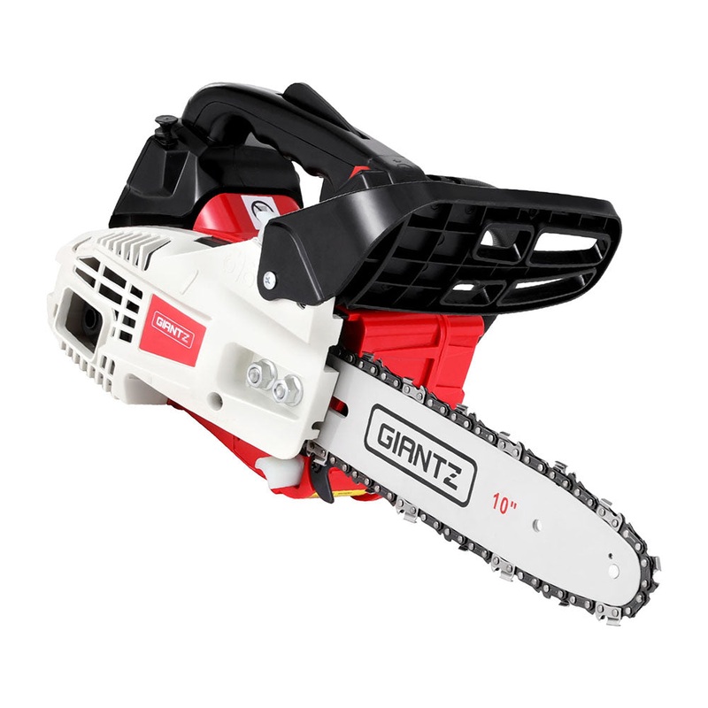 Giantz 25cc Petrol Chainsaw 10″ Bar E-Start Tree Pruning Chain Saw