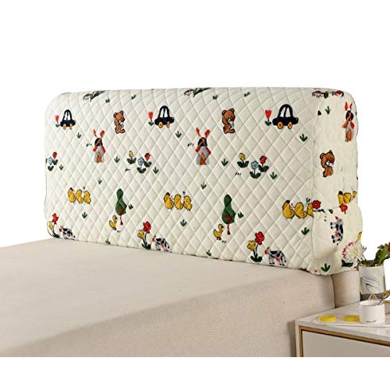 HDGZ Imbottita Elastica Copri Testata Letto Copertura Testata Letto Matrimoniale/Singolo Fodera Elastica Protezione, Protezione Elastica Lavabile (Color : I, Size : 160 * 60cm)