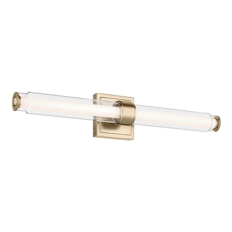 Kichler 55238CPZLED LED Linear Bath, Champagne Bronze