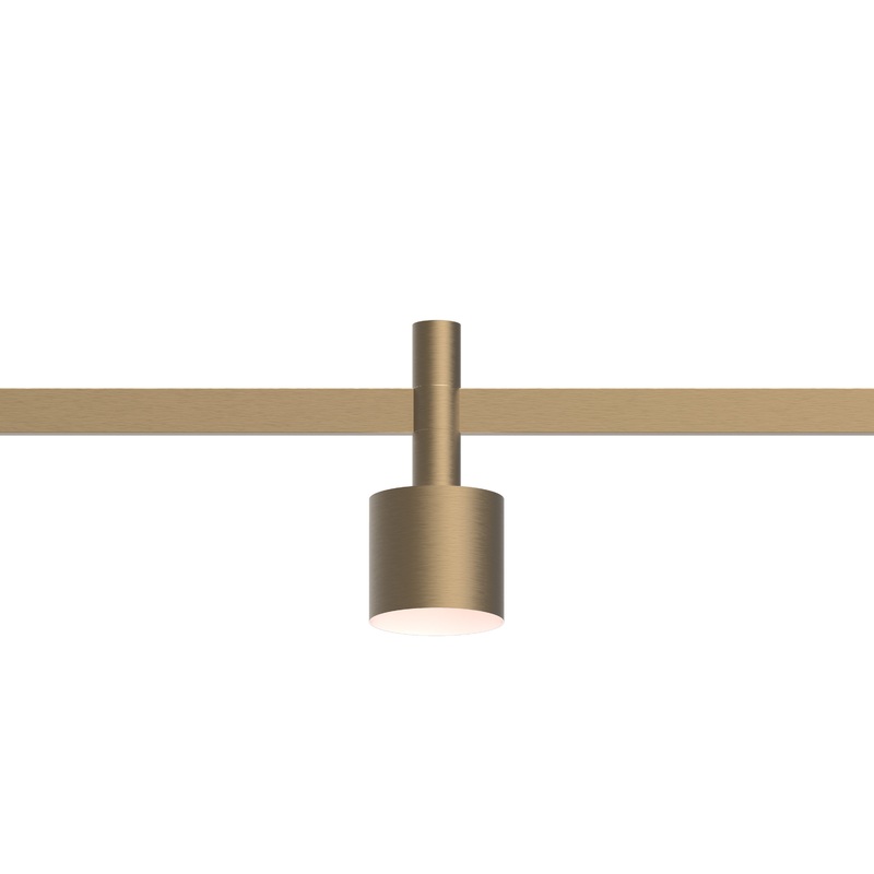 Systema Staccato Cylinder Shade Brass Finish