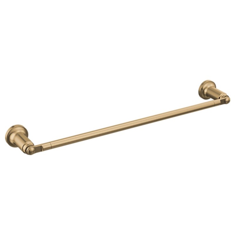 Towel Bar 18 Inch Brilliance Champagne Bronze Brass 3-1/8 Inch Wall Mount