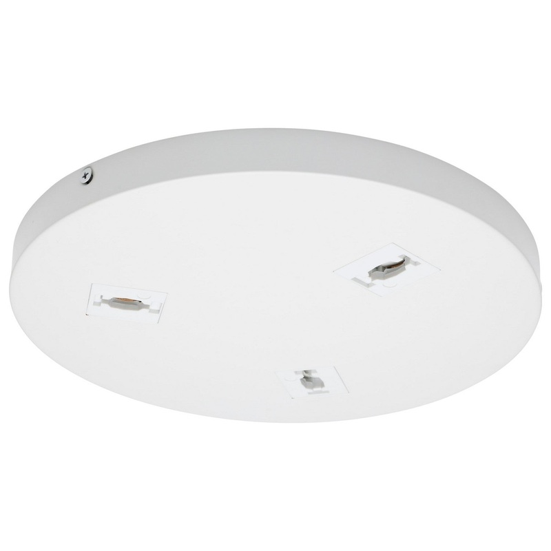 Triple Monopoint Adapter in White Finish by Nuvo Lighting