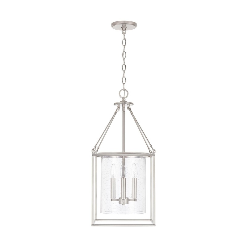 Capital Lighting 532843BN Cooper 4 Light Pendant Brushed Nickel