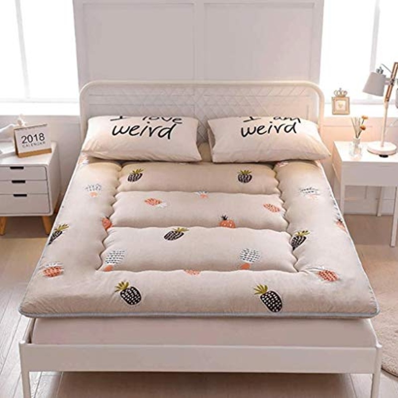 Giapponese Piano materasso futon materasso, 10CM Tatami addensare Sleeping Pad materasso pieghevole scorrevoli materasso Pad ragazze dei bambini Camera da letto Piano Lounger Divano letto e divani