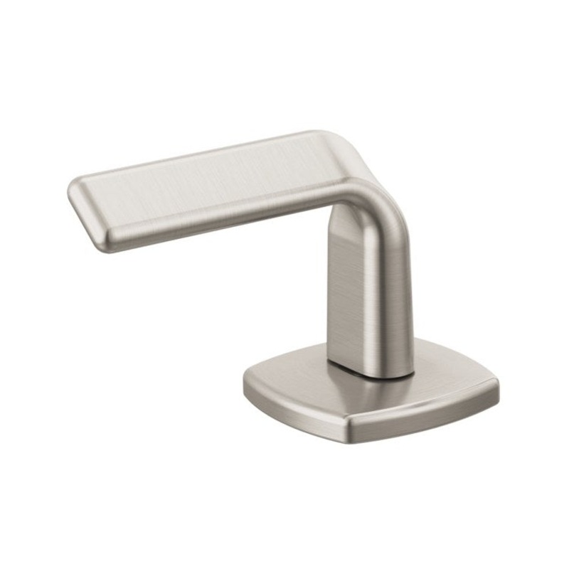 Handle Kit Allaria Zinc 2 Twist Lever Brilliance Luxe Nickel ADA for Widespread Lavatory