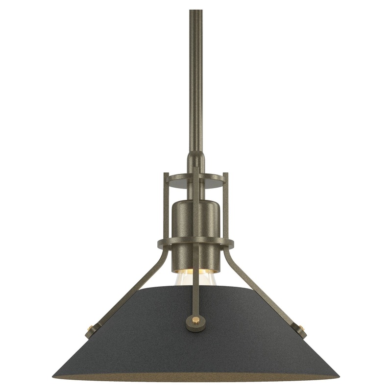 Henry Mini Pendant Soft Gold Natural Iron