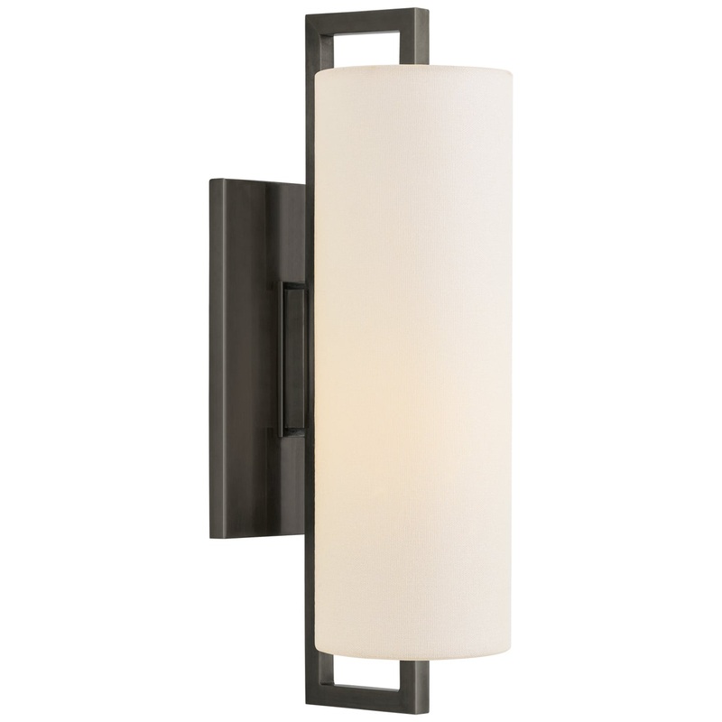 LED Wall Sconce from the Bowen Collection in Bronze Finish by Visual Comfort Signature