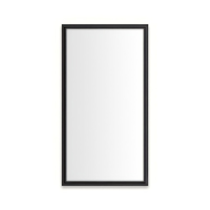 Medicine Cabinet Main Line 16 x 30 Inch 1 Doors Framed Mirror Brushed Black Flat Top Rosemont Frame Slow Close Hinges Sliding Magnification Mirror Magnetic Strip Interior Lighting USB Charging ports Electrical Outlets Phone Holder 4 Inch