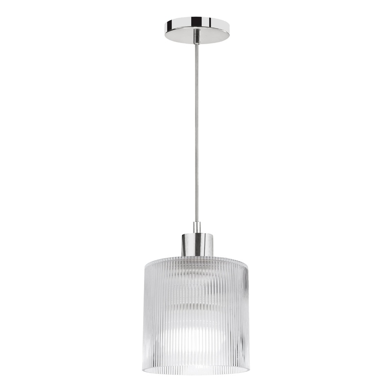 Nadine 1-Light Pendant Polished Chrome