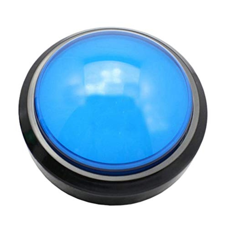 NUOBESTY Cicalino di Risposta Cicalini Personalizzati – Perfetto per Giochi Aule – Pulsante di Pressione Facile (Senza Batteria)