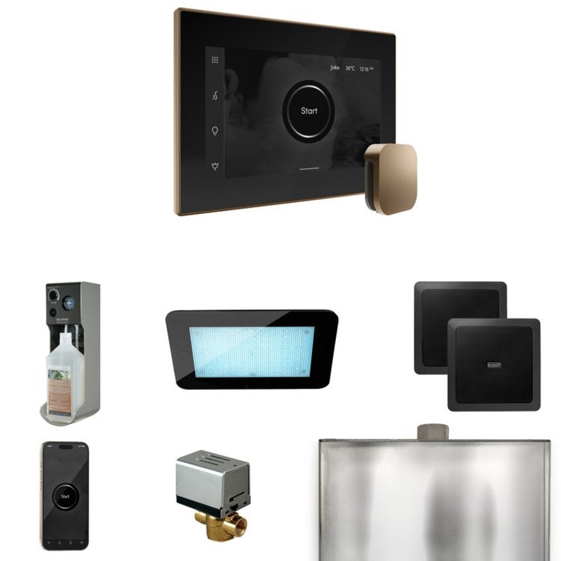 Steam Kit xDream Black/Nouveau Bronze Control Package for MS90 to MSSUPER3