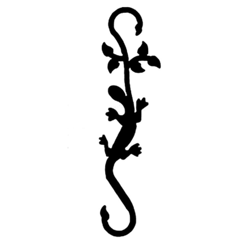 Village Wrought Iron SH-D-39 Salamander S Hook