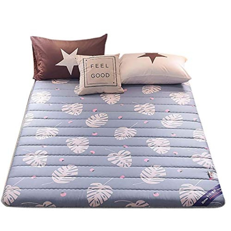 Z&HA Futon Giapponese Materasso, Tatami Pieghevole stuoia Materasso futon Tatami Soft Spessore Giapponese dormitorio Mattress Pad,C,90x200cm