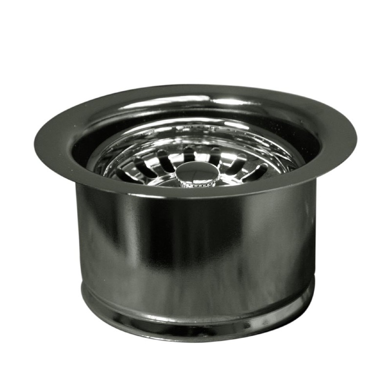 3 1/2″ Waste Disposer Trim with Matching Basket Strainer for Deep Fireclay Sinks