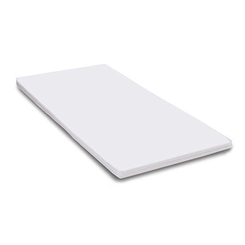 DINAFLEX Materasso SOTTOCOSTO, MORFEO Topper; 160X190, Alto 8 CM in Poliuretano ESPANSO WATERFOAM, Ortopedico Anallergico E ANTIACARO, Extra Comfort