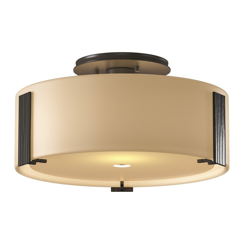 Impressions Semi-Flush Dark Smoke