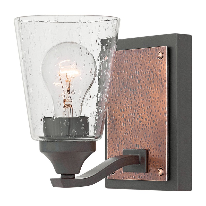 LED Bath Sconce from the Jackson Collection in Buckeye Bronze Finish by Hinkley