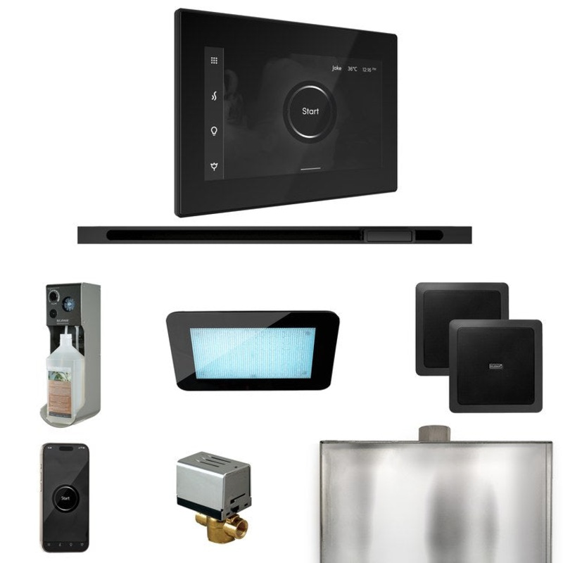 Steam Kit xDream Linear Black/Matte Black Control Package for MS90 to MSSUPER3
