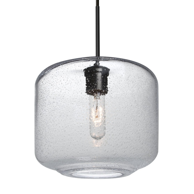 Besa 1JT-NILES10CL-EDIL-BK Besa Niles 10 Pendant LED Pendant Black