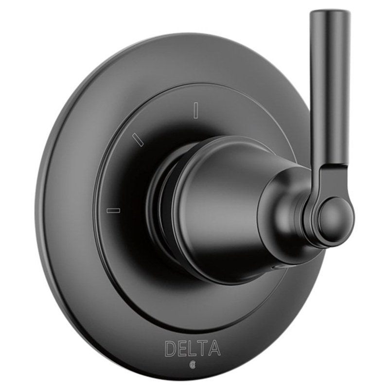 Diverter Trim Saylor 2 Port 3 Functions Matte Black 1 Lever ADA