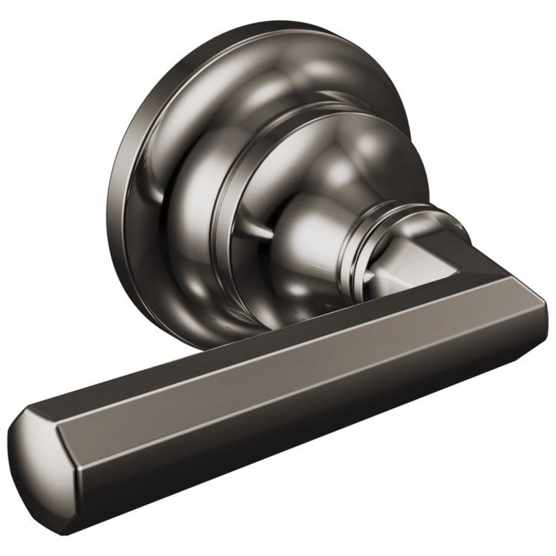 Handle Kit Beauclere 2 Lever Brilliance Black Onyx ADA for Wall Mount Lavatory Faucet