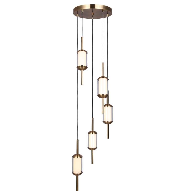Lavene 5-Light Pendant Gold
