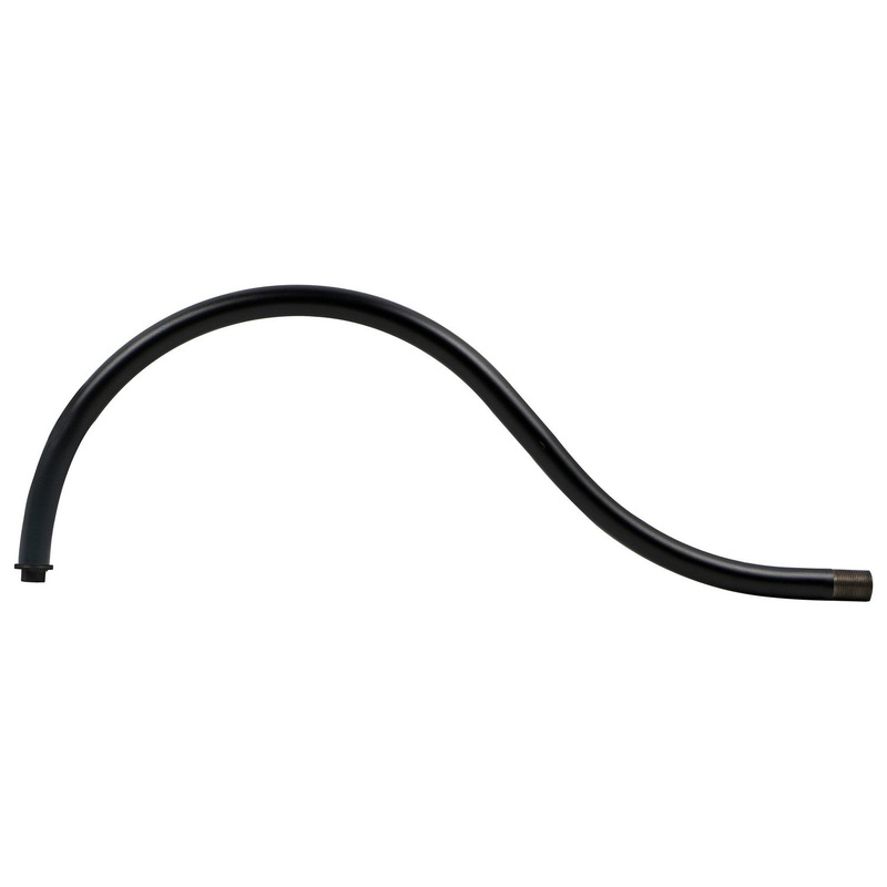 LED Gooseneck in Black Finish by Nuvo Lighting