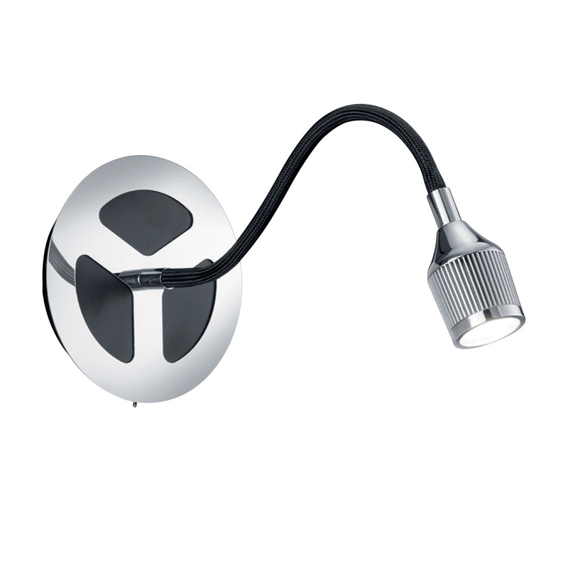 LED Wall Sconce from the Mamba Collection in Black Finish by Arnsberg
