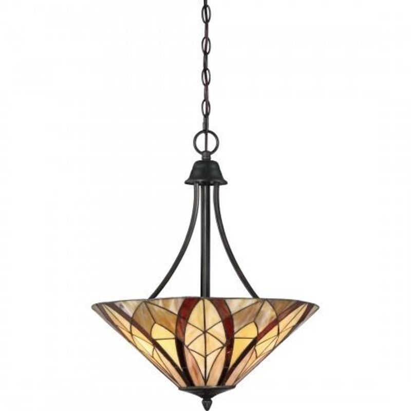 Quoizel TFVY2819VA Victory Pendant tiffany valiant bronze Pendant