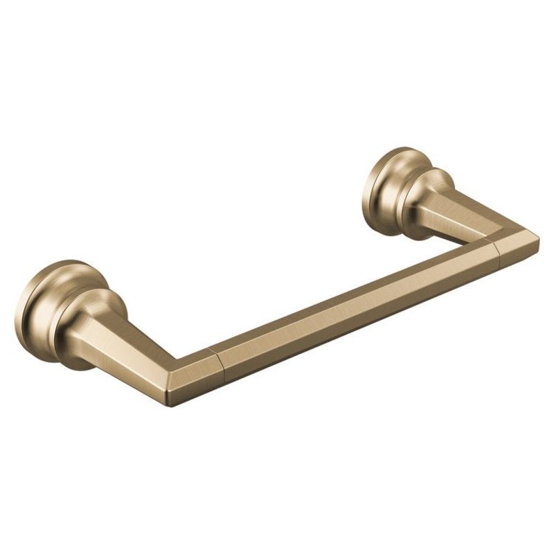 Towel Bar Beauclere 8 Inch Brilliance Luxe Gold Metal