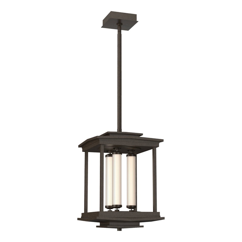 Athena 3-Light LED Lantern Bronze