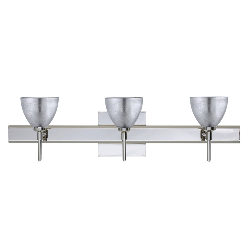 Besa 3SW-1758SF-CR-SQ Divi Three Light Wall Sconce Chrome (Discontinued)