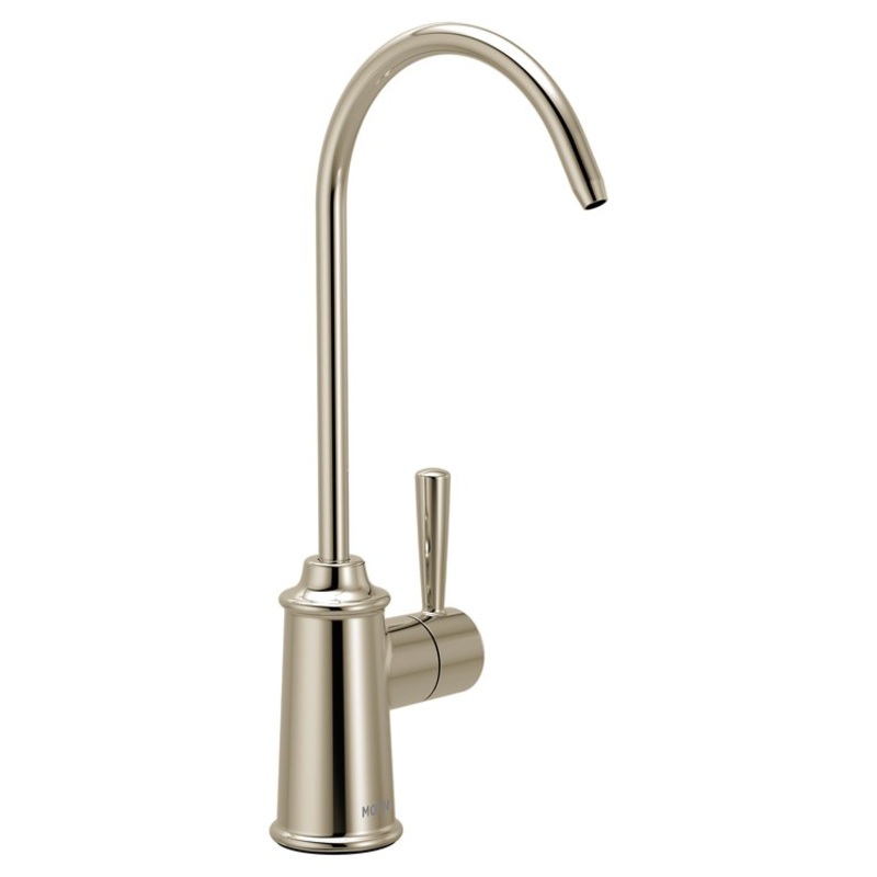 Beverage Faucet Sip Traditional 1 Lever CALGreen ADA Polished Nickel High Arc 1 Hole 1.5 Gallons per Minute