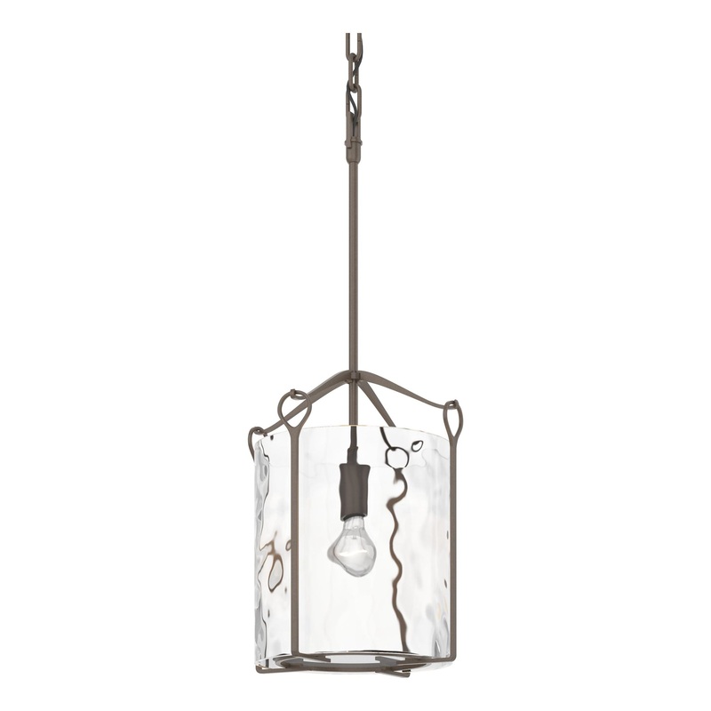 Bow Tall Mini Pendant Bronze Water Glass (LL)