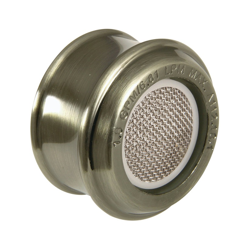 Cal Green Z18FBSA7794 1.8 GPM Female Aerator, Black Stainless