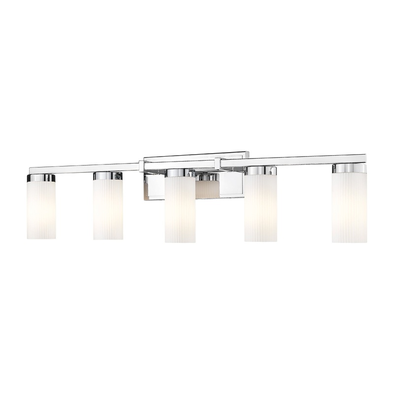 Danica 5-Light Vanity Chrome