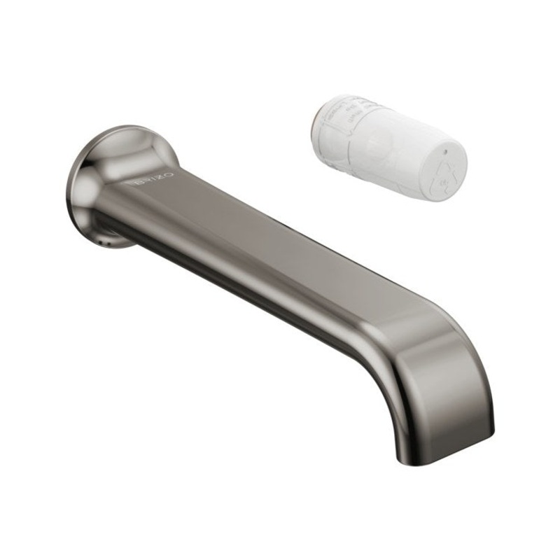 Handle Kit Allaria Zinc 1 Twist Lever Brilliance Black Onyx for Wall Mount Lavatory