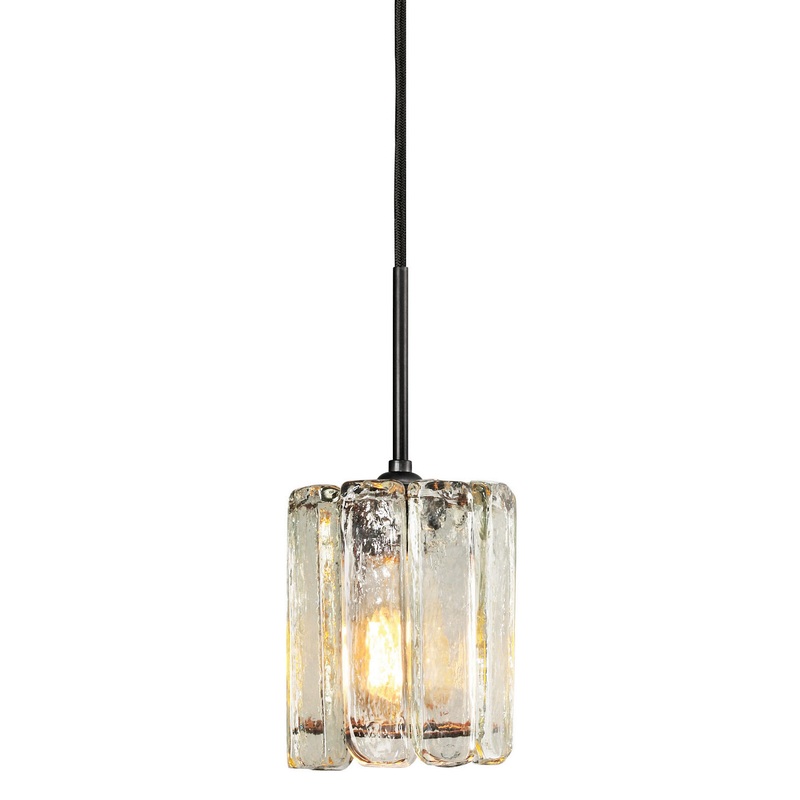 LED Pendant from the Xylo Collection in Bronze Finish by Stone Lighting