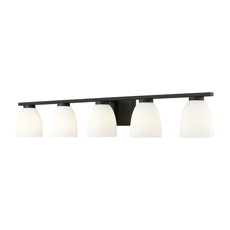 Naya 5-Light Vanity Matte Black