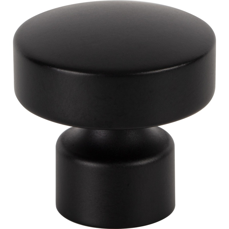 Atlas Homewares Lennox Knob 1 1/4 Inch Matte Black