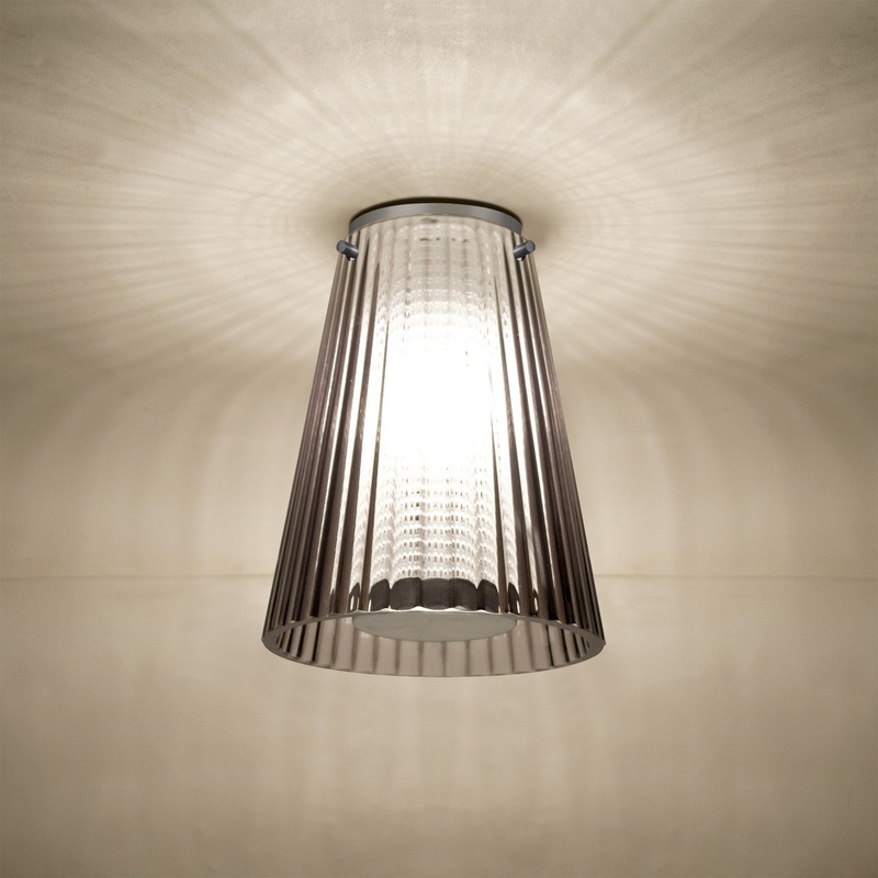 Besa DIONSMC-SN Besa Dion Ceiling One Light Ceiling Mount Black