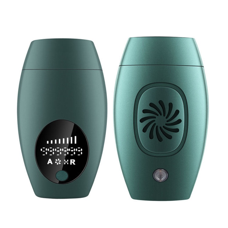 IPL Laser Hair Removal Device – 600,000 Flashes, 8 Intensity Levels, LCD Display & 2 Modes(Dark green)