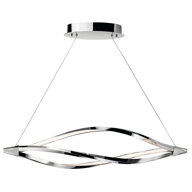 Kichler 83386 LED Chandelier, Chrome
