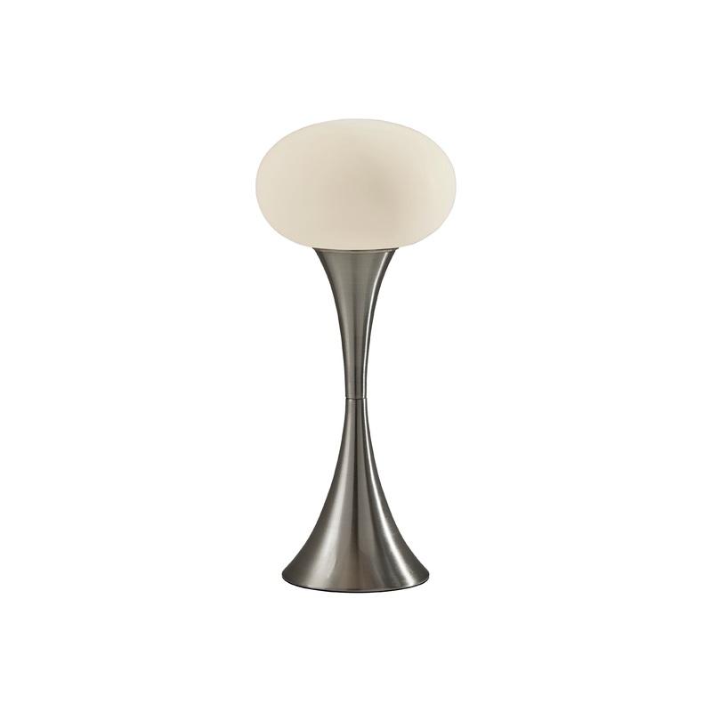 Otis Table Lamp Brushed Steel