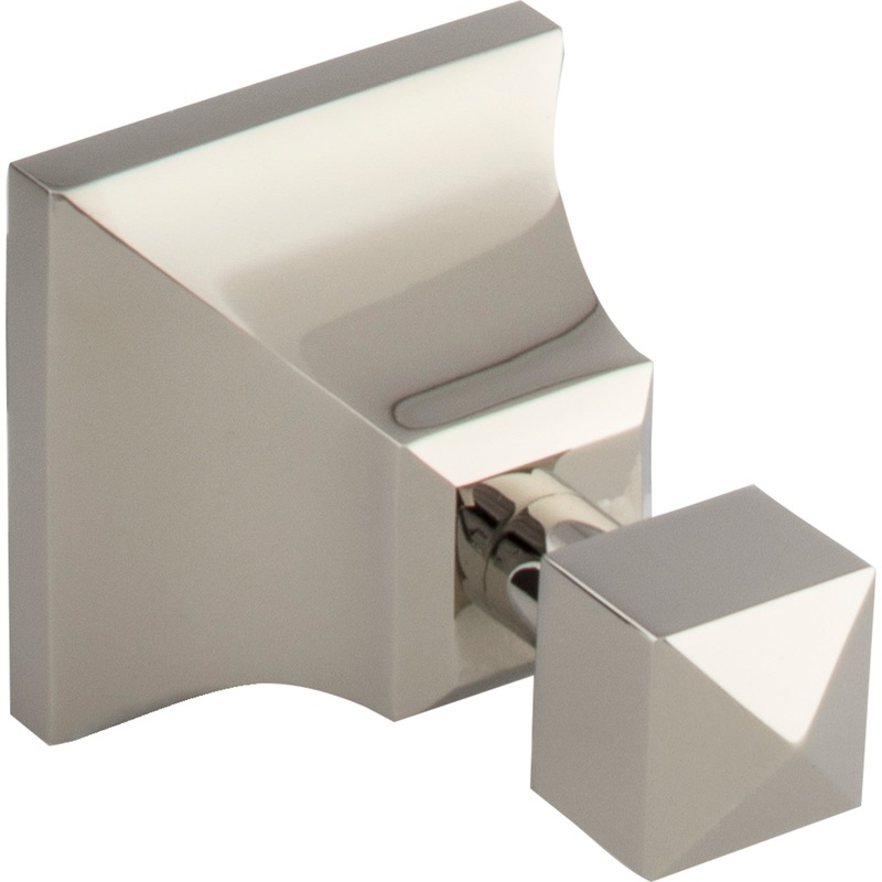 Atlas Homewares Gratitude Bath Hook  Polished Nickel