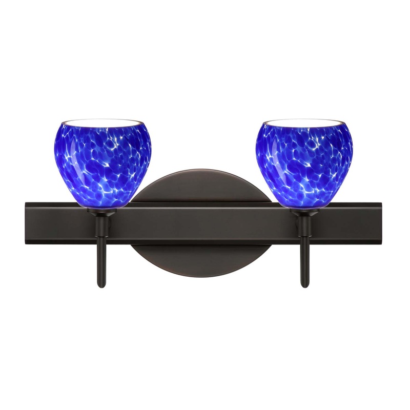 Besa 2SW-560586-BR Tay Tay Two Light Wall Sconce Bronze (Discontinued)