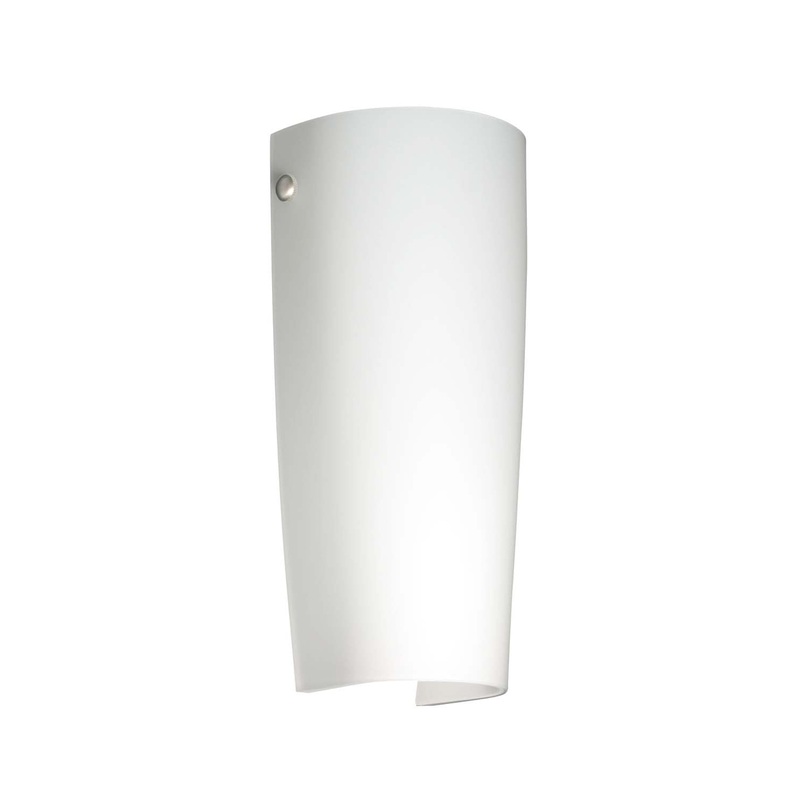 Besa 704107-PN Tomas One Light Wall Sconce Polished Nickel